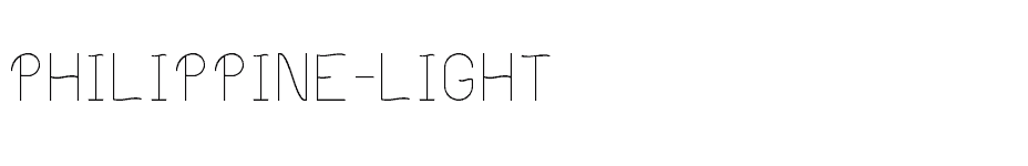 font Philippine-Light download