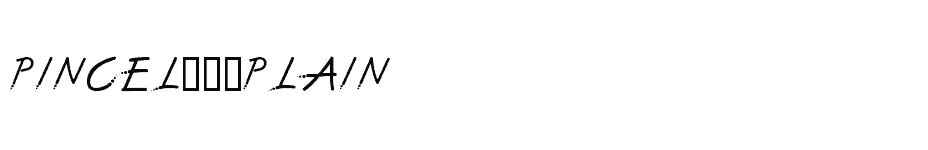 font Pincel-2-Plain download