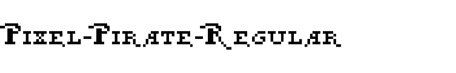 font Pixel-Pirate-Regular download