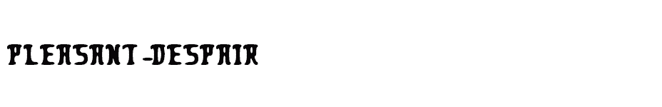 font Pleasant-Despair download
