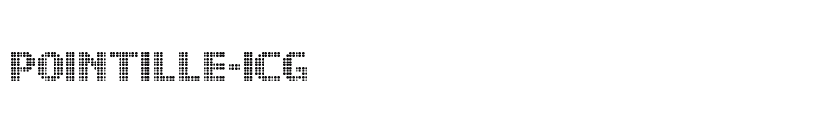 font Pointille-ICG download