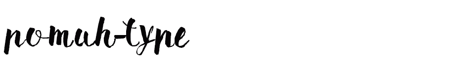font Pomah-Type download