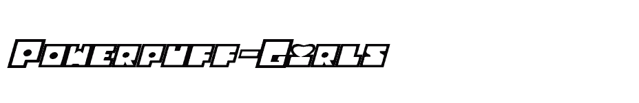 font Powerpuff-Girls download