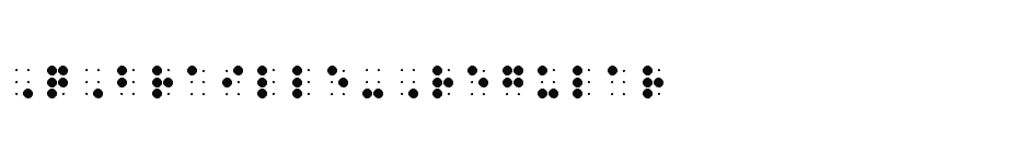 font QBraille-Regular download