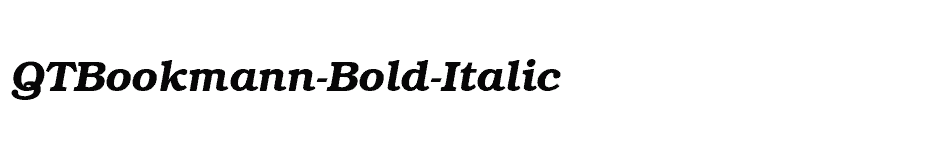 font QTBookmann-Bold-Italic download