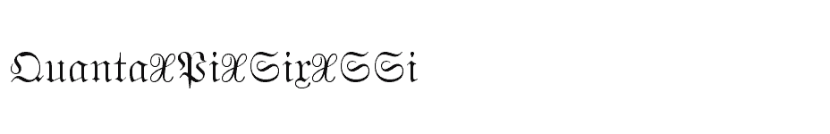 font Quanta-Pi-Six-SSi download
