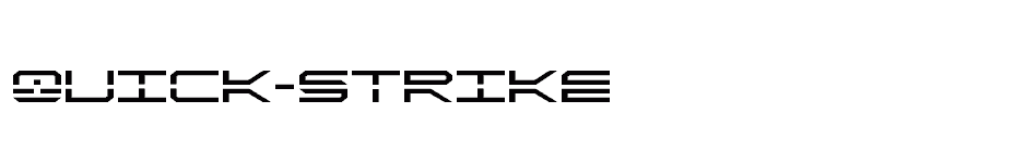 font Quick-Strike download