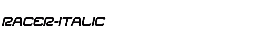 font Racer-Italic download