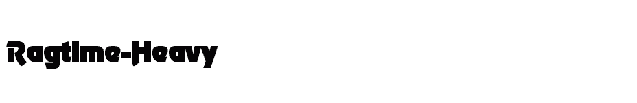 font Ragtime-Heavy download