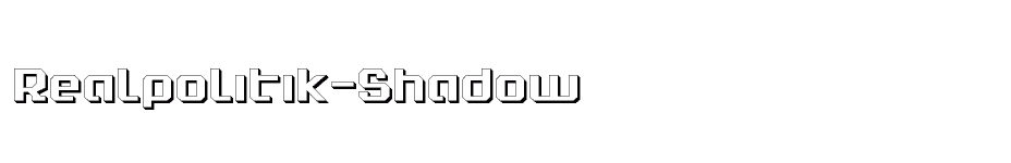 font Realpolitik-Shadow download