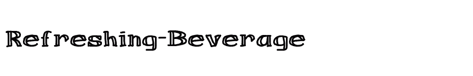 font Refreshing-Beverage download