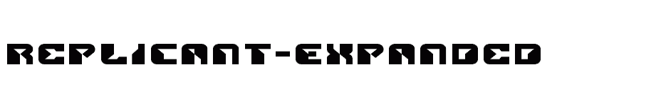 font Replicant-Expanded download