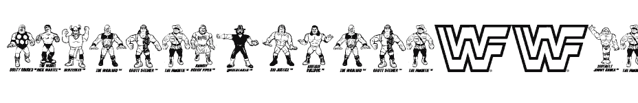 font Retro-Hasbro-WWF-Figures download