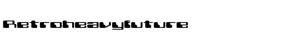 font Retroheavyfuture download