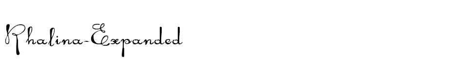 font Rhalina-Expanded download