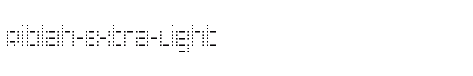 font Riblah-Extra-Light download