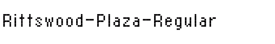 font Rittswood-Plaza-Regular download