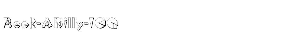 font Rock-ABilly-ICG download