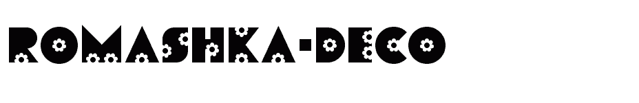 font Romashka-Deco download