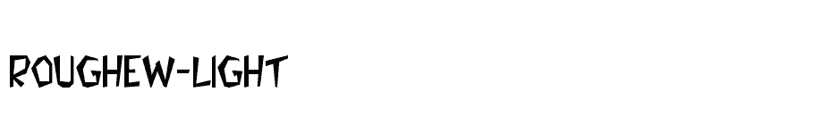 font Roughew-Light download
