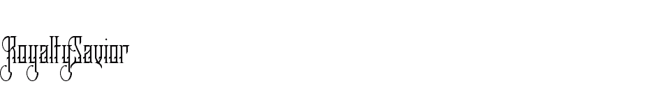 font Royalty-Savior download