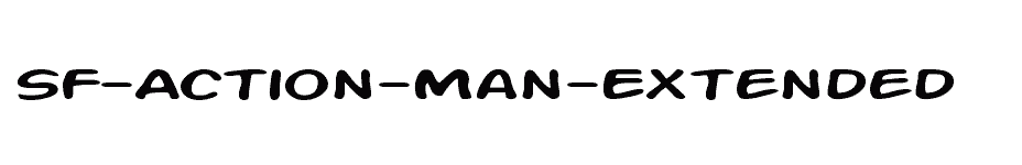 font SF-Action-Man-Extended download