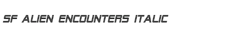 font SF-Alien-Encounters-Italic download