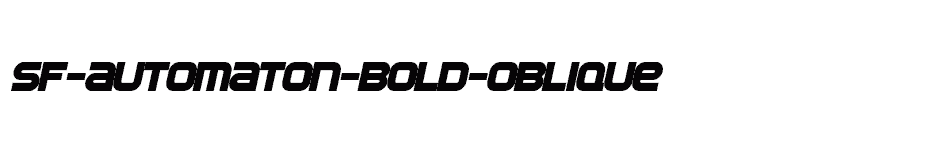 font SF-Automaton-Bold-Oblique download