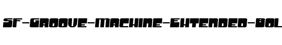 font SF-Groove-Machine-Extended-Bold download