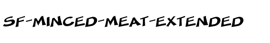 font SF-Minced-Meat-Extended download