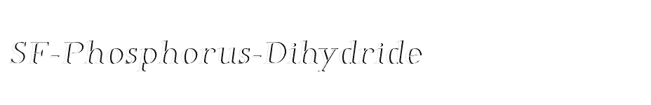 font SF-Phosphorus-Dihydride download
