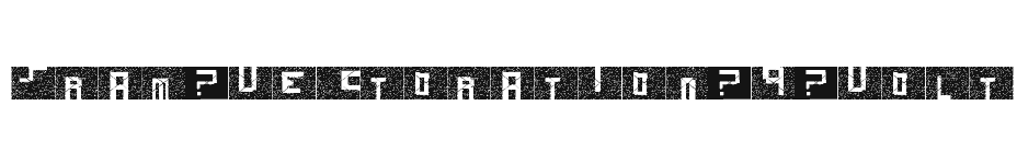 font SRAM-Vectoration-9-Volt download