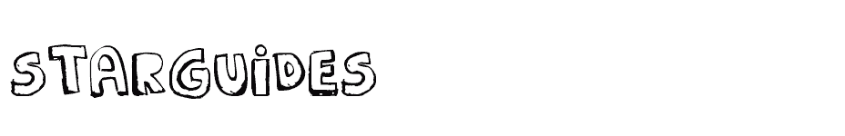 font STARGUIDES download