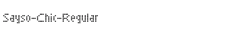 font Sayso-Chic-Regular download