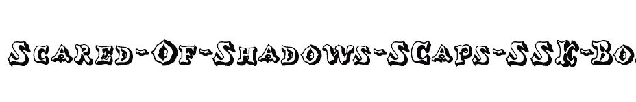 font Scared-Of-Shadows-SCaps-SSK-Bold download