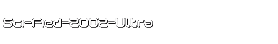 font Sci-Fied-2002-Ultra download