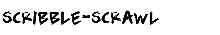 font Scribble-Scrawl download