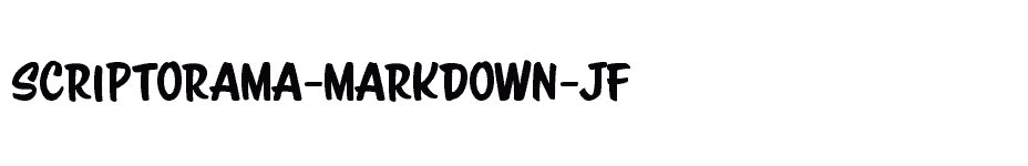 font Scriptorama-Markdown-JF download