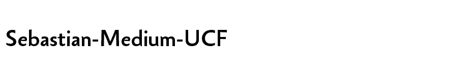 font Sebastian-Medium-UCF download