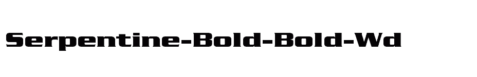 font Serpentine-Bold-Bold-Wd download