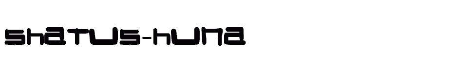 font Shatus-Huna download