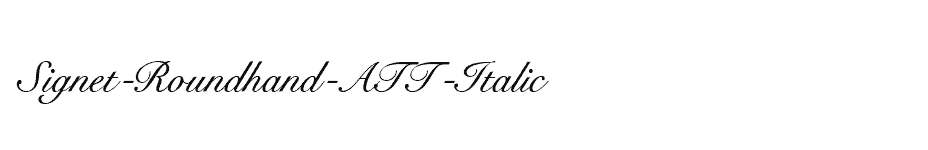 font Signet-Roundhand-ATT-Italic download