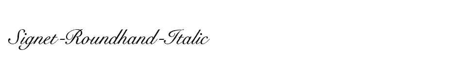 font Signet-Roundhand-Italic download