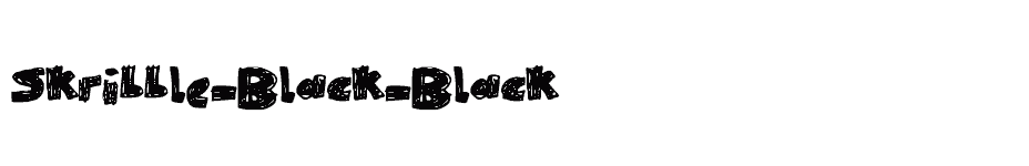 font Skribble-Black-Black download