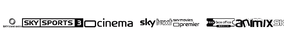 font Sky-TV-Channel-Logos download