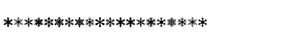 font Snowflake-Assortment download