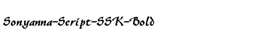 font Sonyanna-Script-SSK-Bold download