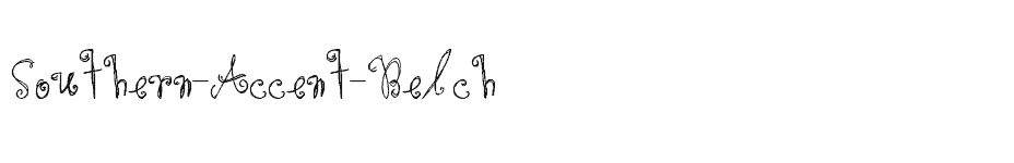 font Southern-Accent-Belch download