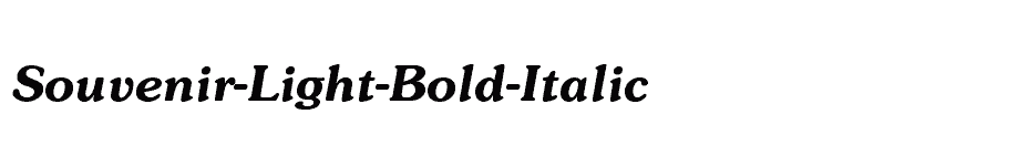 font Souvenir-Light-Bold-Italic download