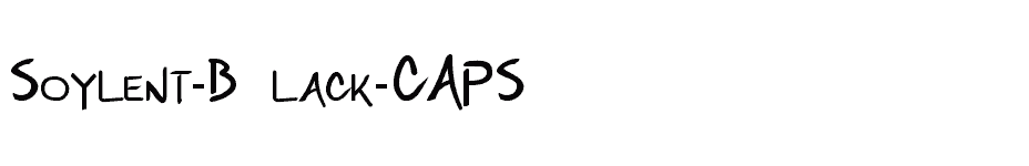 font Soylent-Black-CAPS download